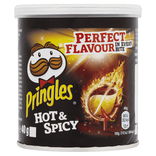 Pringles Hot and Spicy 40g (12 Pack)