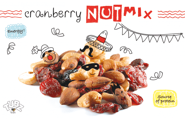 Tapas Cranberry Nut Mix (Qty 100)