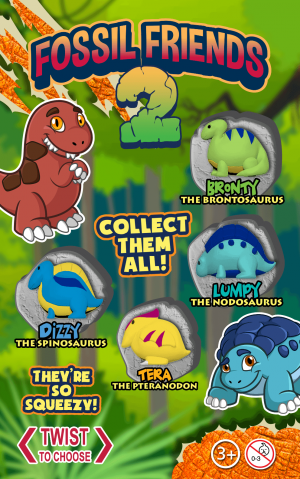 Fossil Friends 2 Sticker