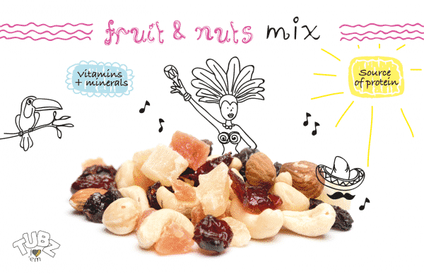 Tapas Fruit & Nuts Mix (Qty 100)