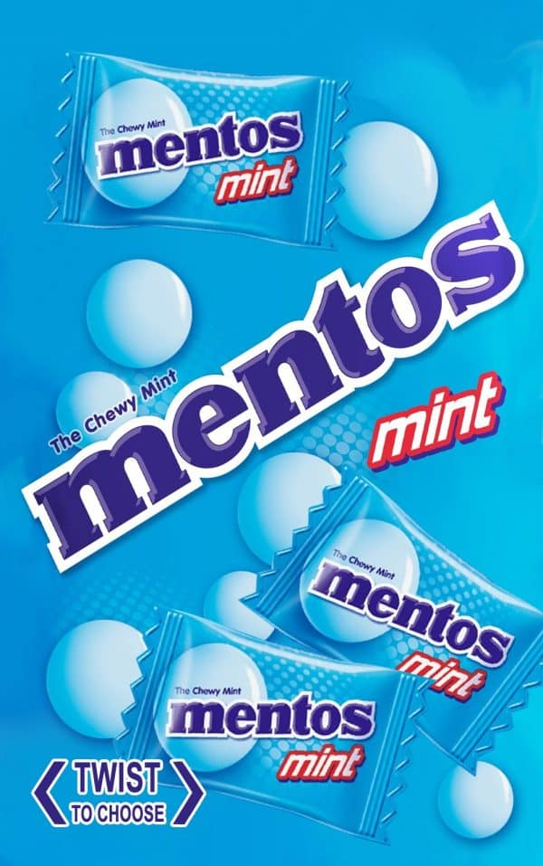 Tubz Mentos Soft Mints Sticker