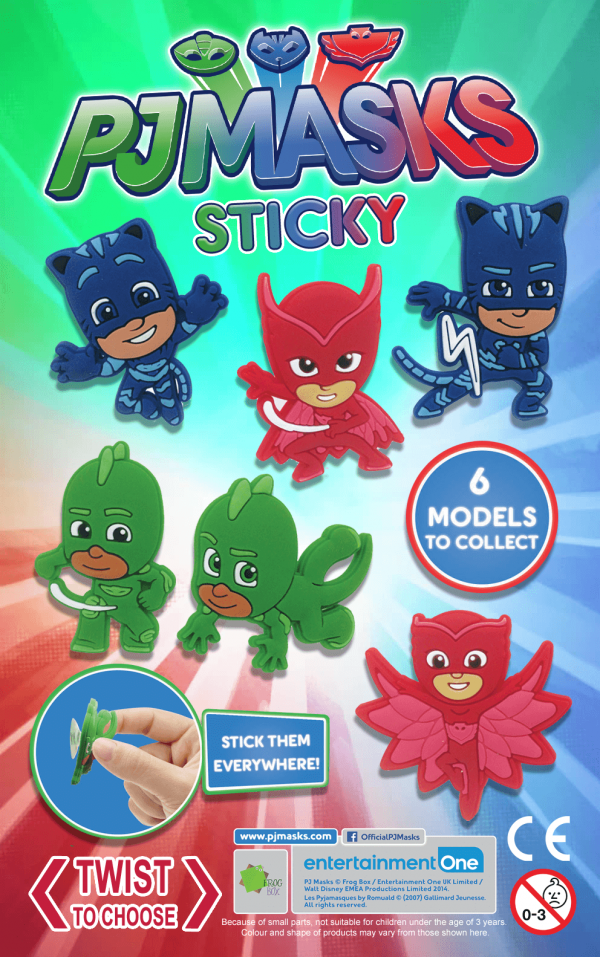 PJ Masks Sticky Characters Sticker