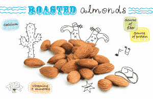 Tapas Roasted Almonds (Qty 100)
