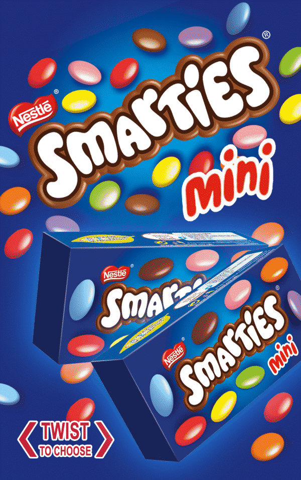 Tubz Smarties Mini Sticker