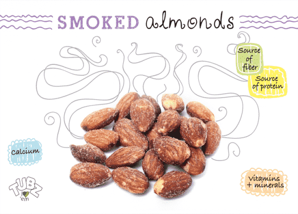Tapas Smoked Almonds (Qty 100)