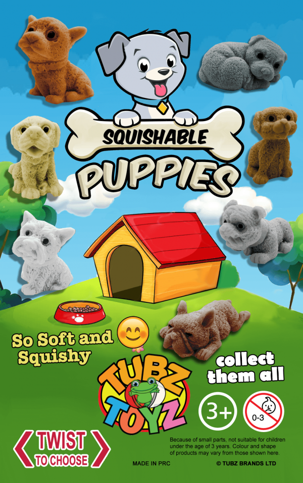 Squishable Puppies Sticker
