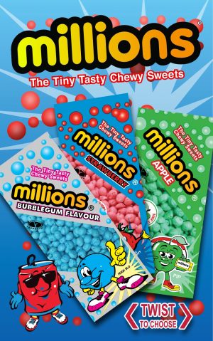 Tubz Millions Mix (Qty 96)