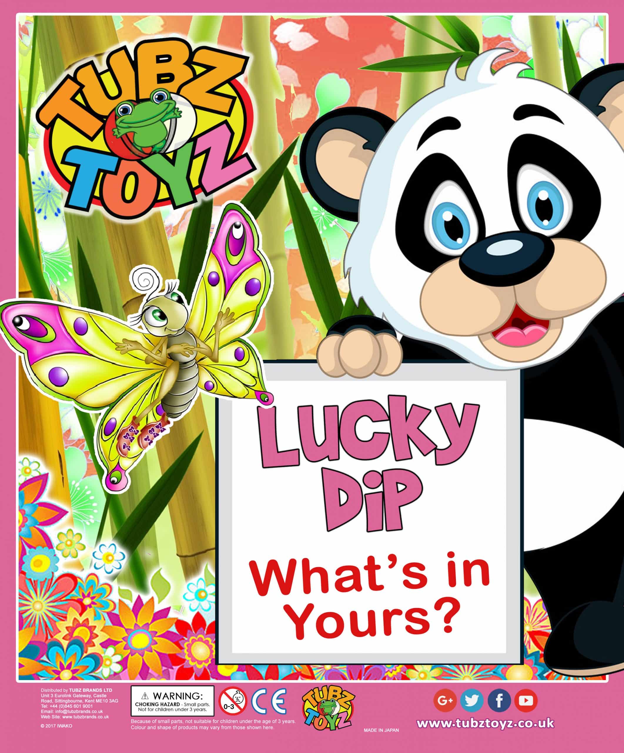 Girls Lucky Dip Display Card (Toyz Station) | Tubz Brands Online Shop