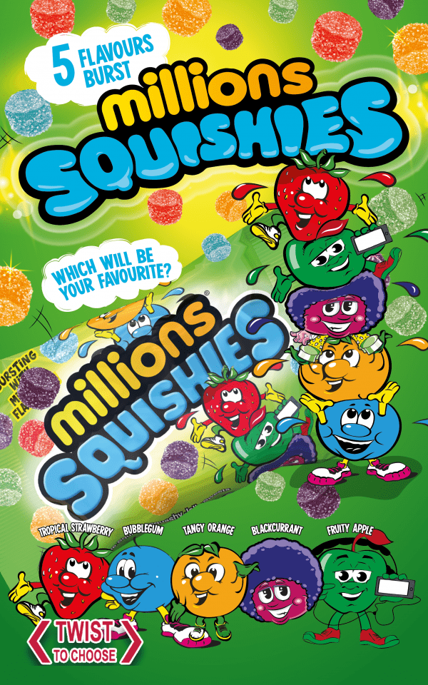 Tubz Millions Squishies Sticker