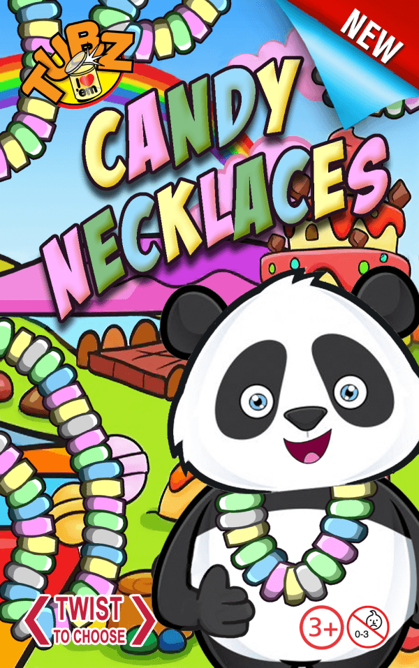 Tubz Candy Necklaces (Qty 96)