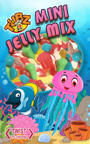 Tubz Mini Jelly Mix Sticker