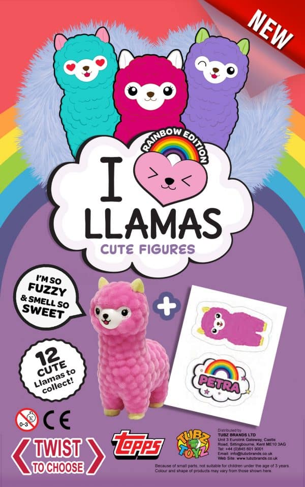 I Love Llamas (Product sticker only)
