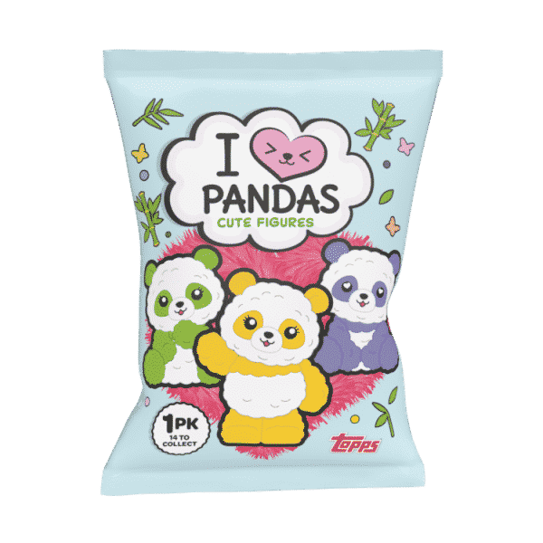 I Love Pandas + Sticker Set - Packet