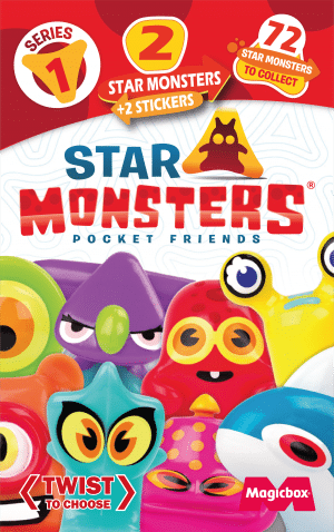 Star Monsters x 2 (Qty 100:  33-34p each)