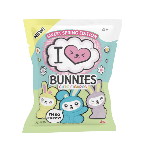 I Love Spring Edition Bunnies + Sticker Set - Packet