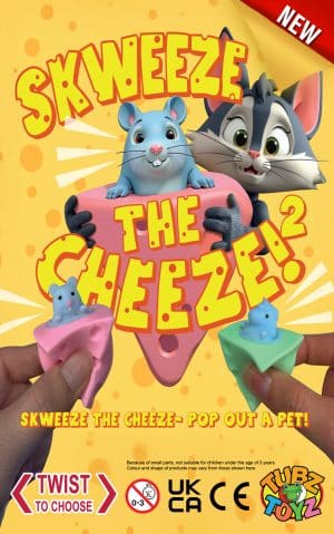 Skweeze The Cheeze! 2 50mm (Qty 100: 32p each)