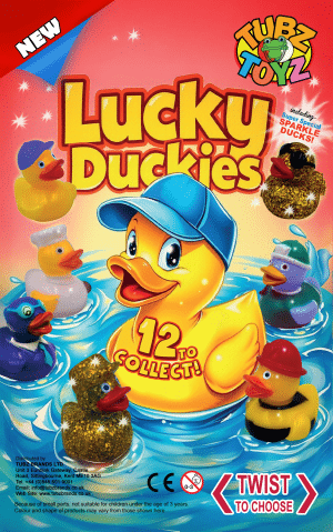 Lucky Duckies 55mm (Qty 100: 32p each)