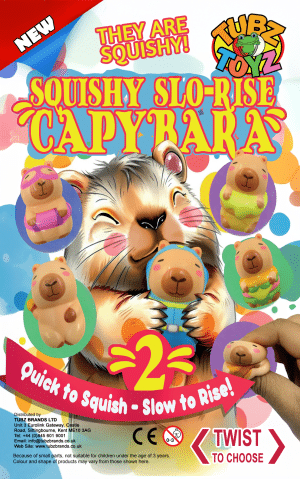 Slow Rise Capybara 2 55mm (Qty 100: 32p each)