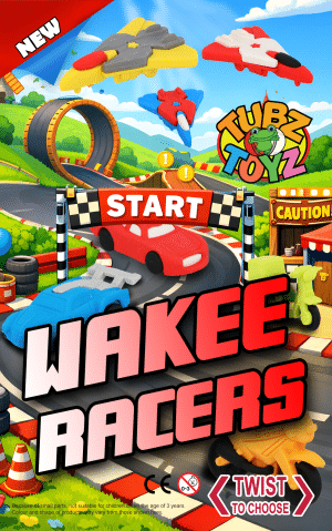 Wakee Racers 55mm (Qty 100: 32p each)